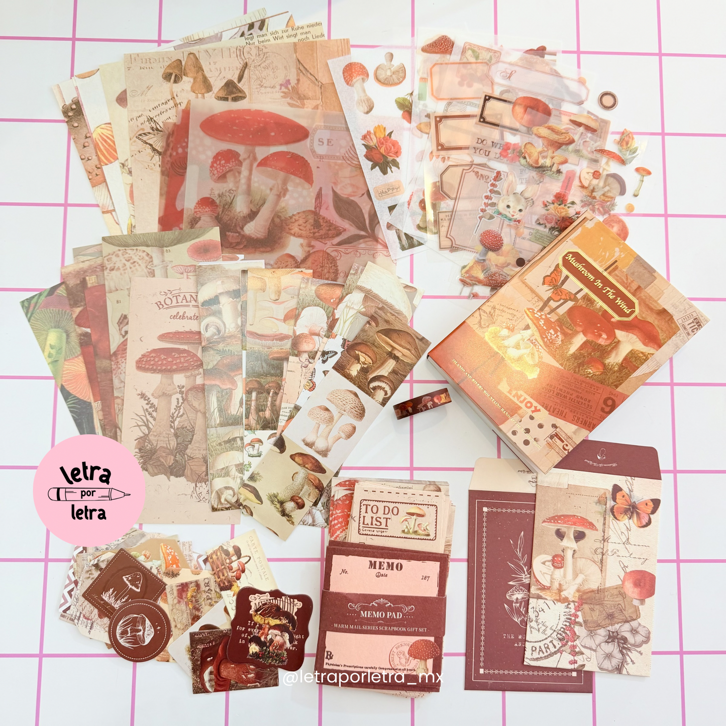 Kit journaling Hongos