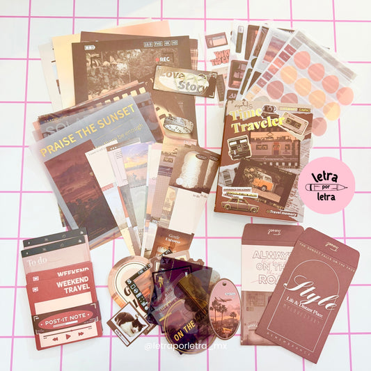 Kit journaling Travel