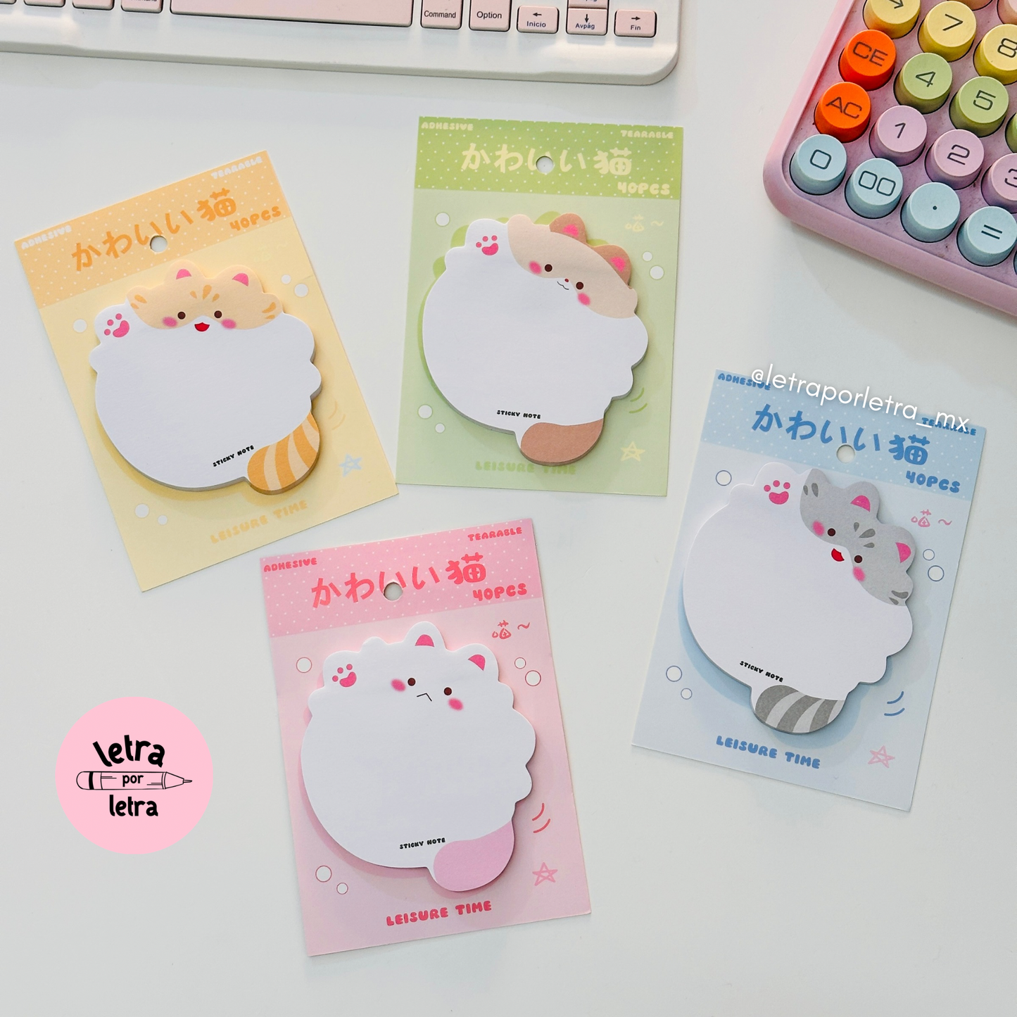 Sticky notes Gatitos