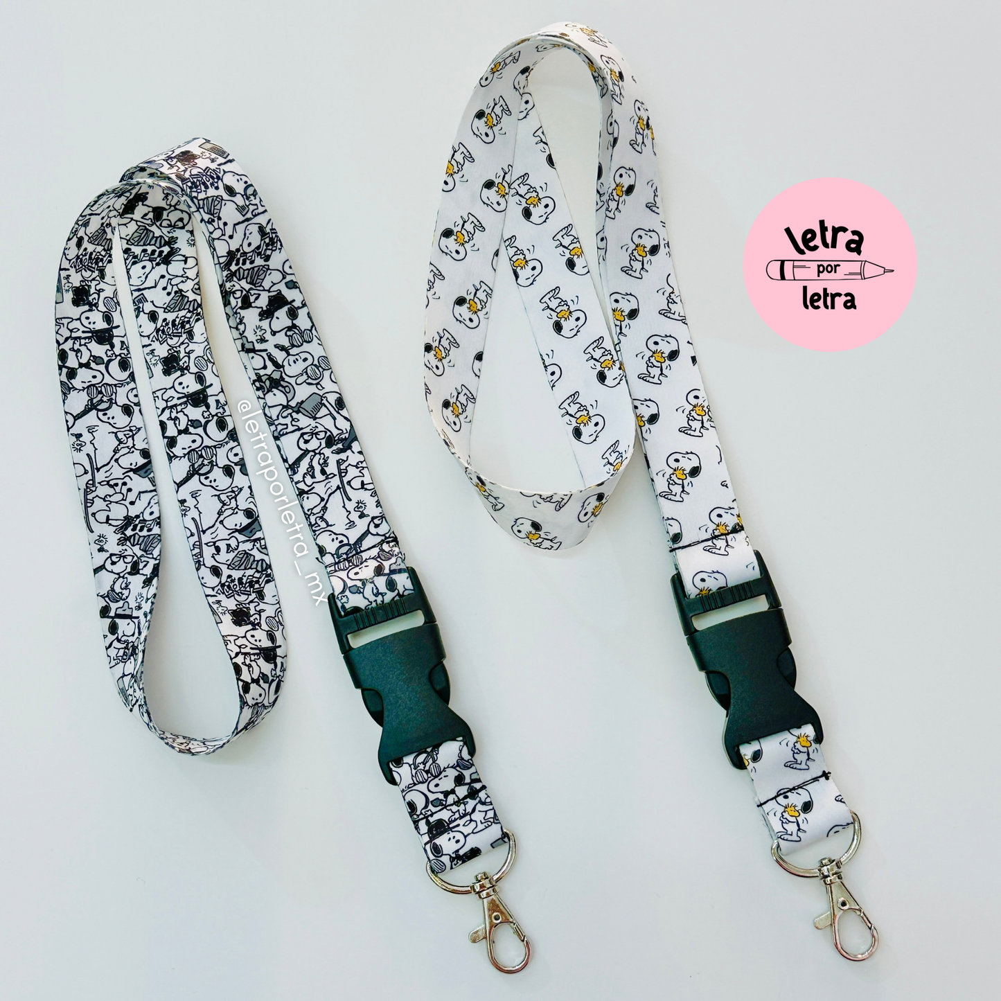 Lanyard broche Snoopy