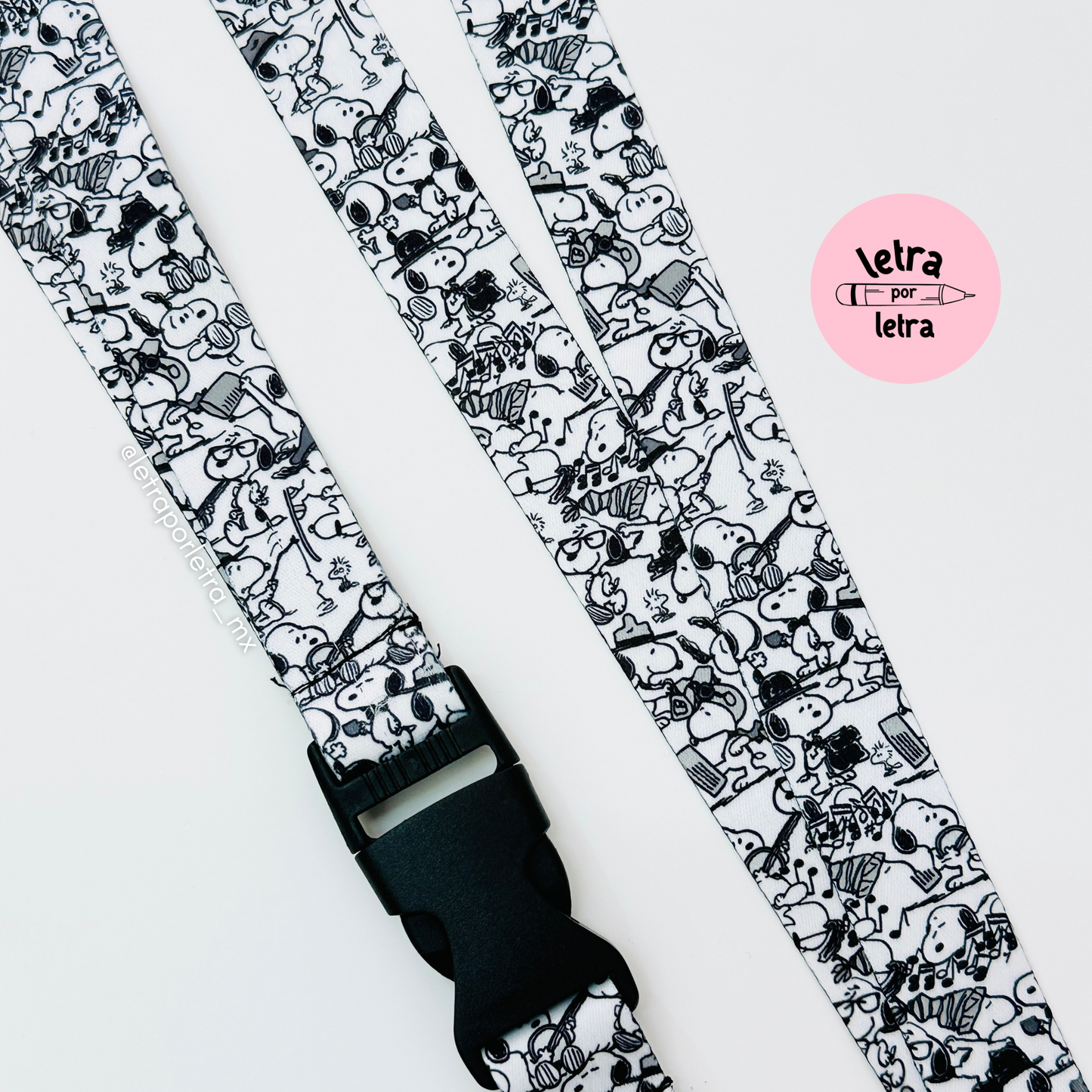Lanyard broche Snoopy