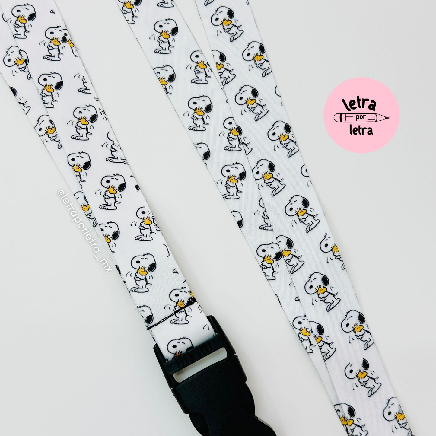 Lanyard broche Snoopy