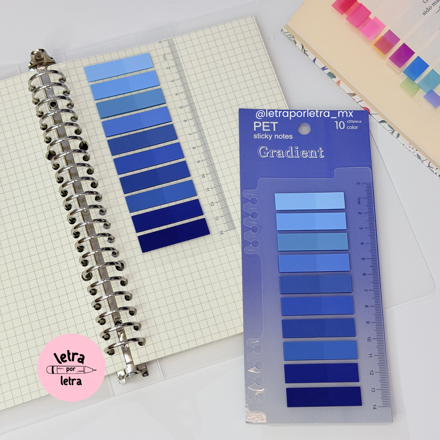 Marcadores de páginas Gradient