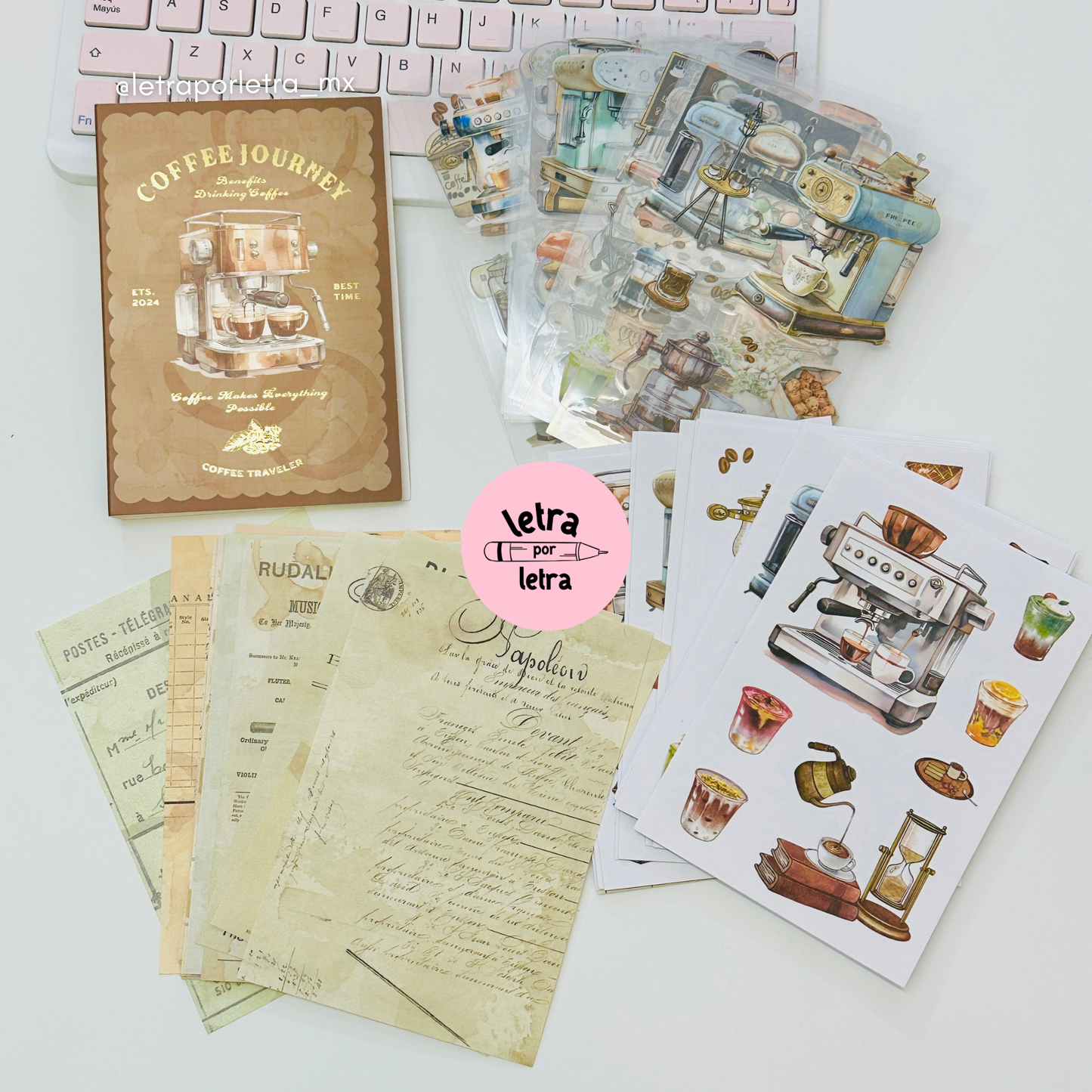 Stickers Coffee Journey