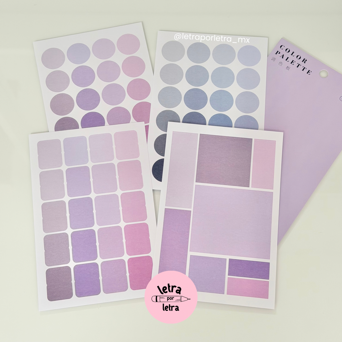 Stickers Color palette