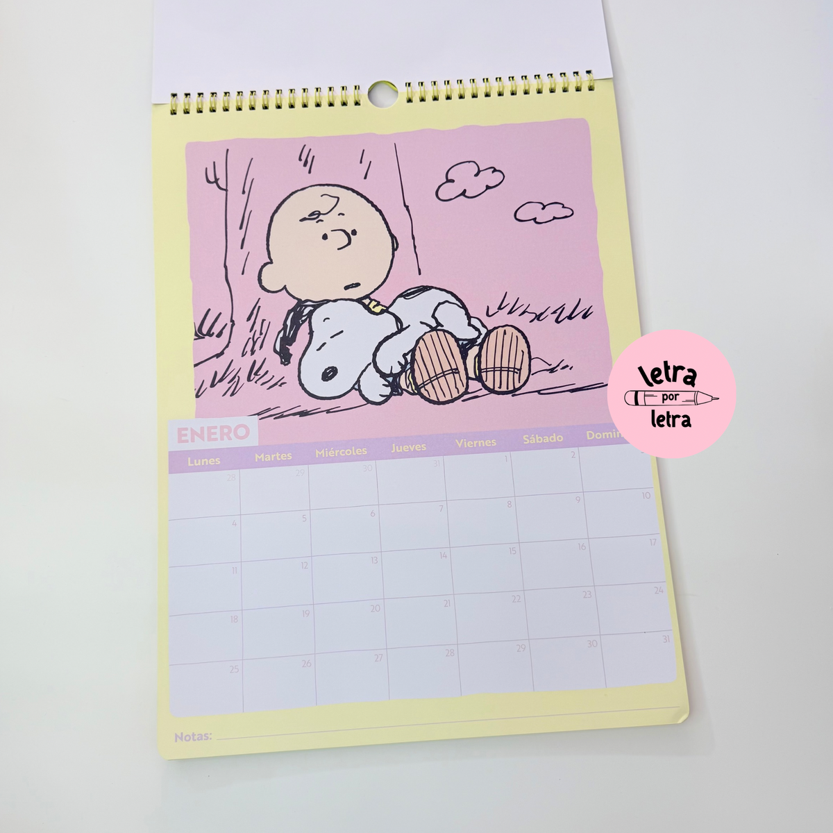 Calendario de pared Snoopy