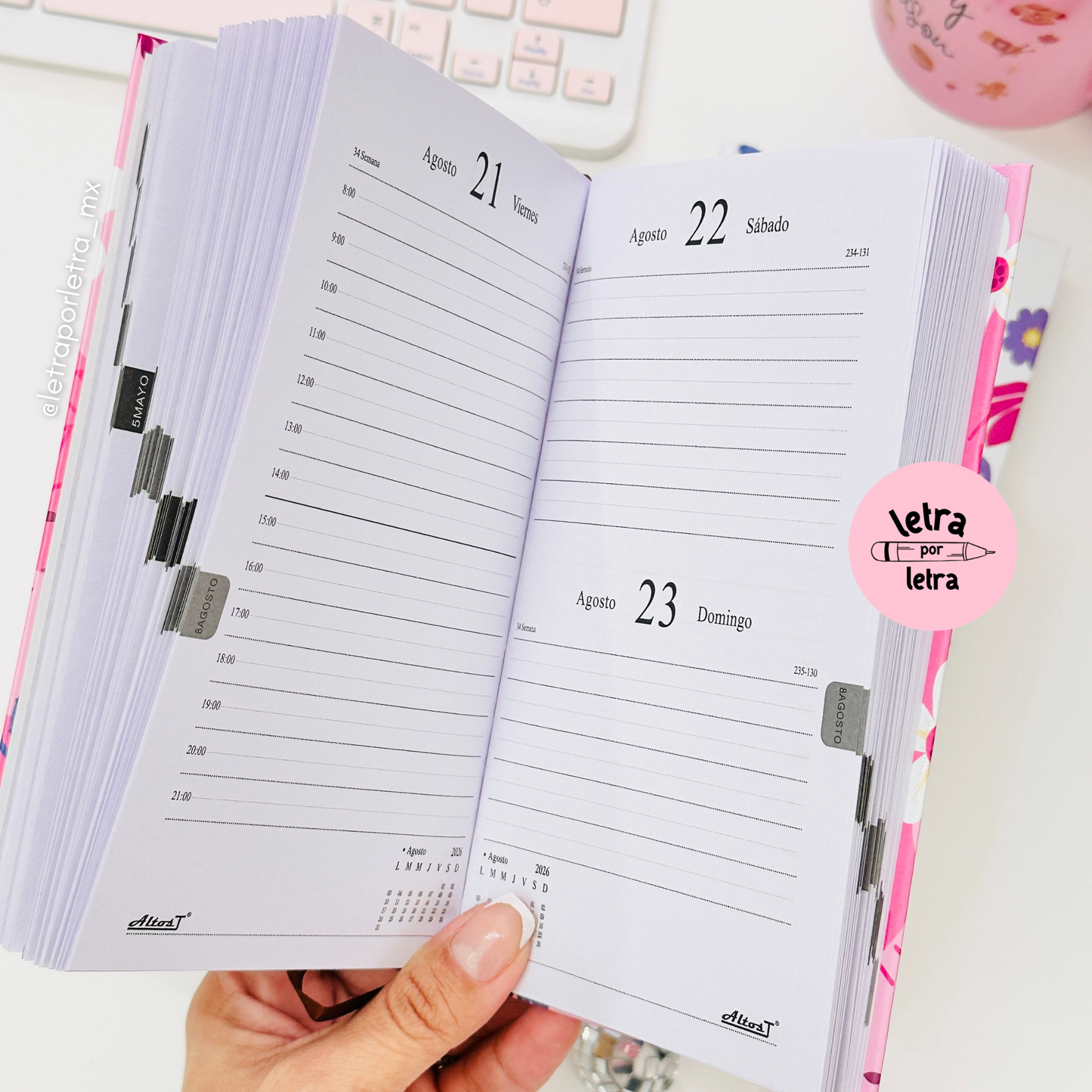 Agenda de bolsillo 2026