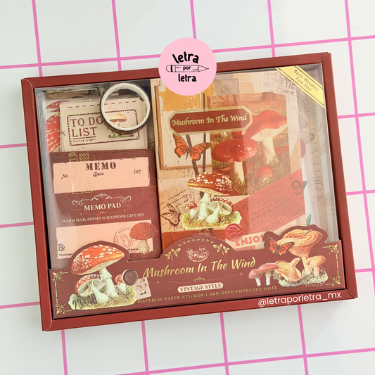 Kit journaling Hongos