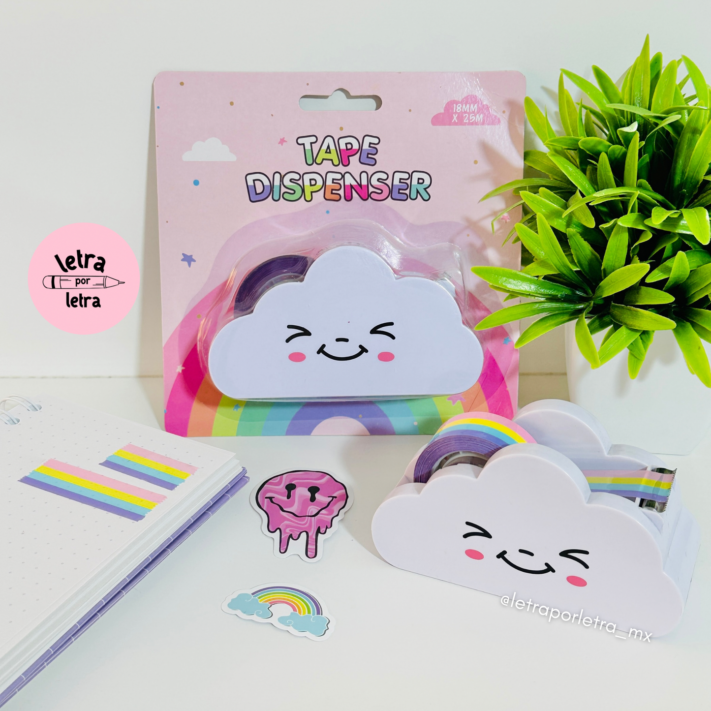 Dispensador de cinta Nube