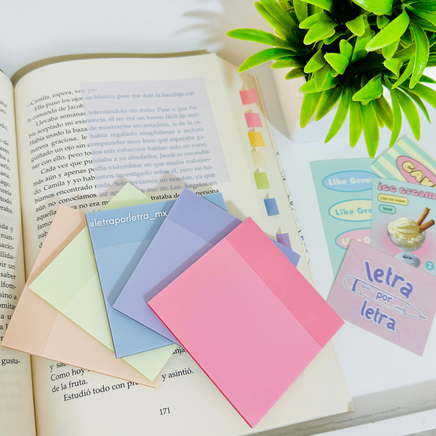 Sticky notes transparentes