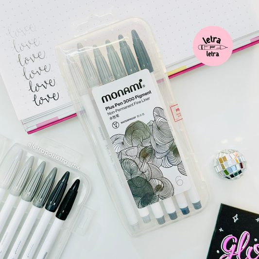 Monami Plus pen 3000 grises