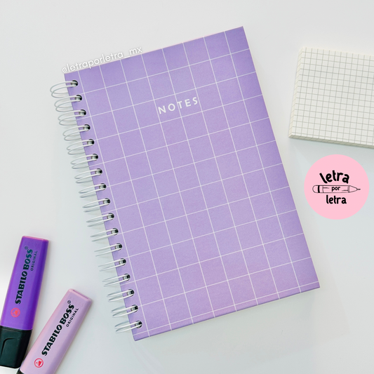 Libreta NOTES lavanda francesa