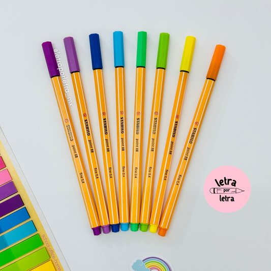 Gama Rainbow Stabilo Point 88