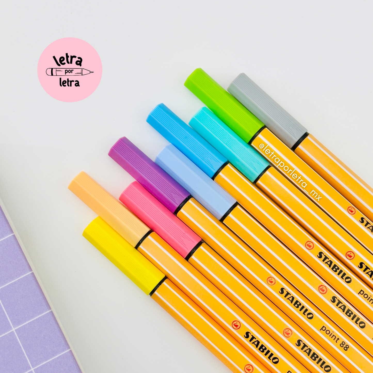 Gama Pastel Stabilo Point 88