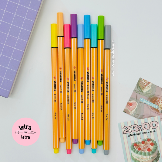 Gama Pastel Stabilo Point 88