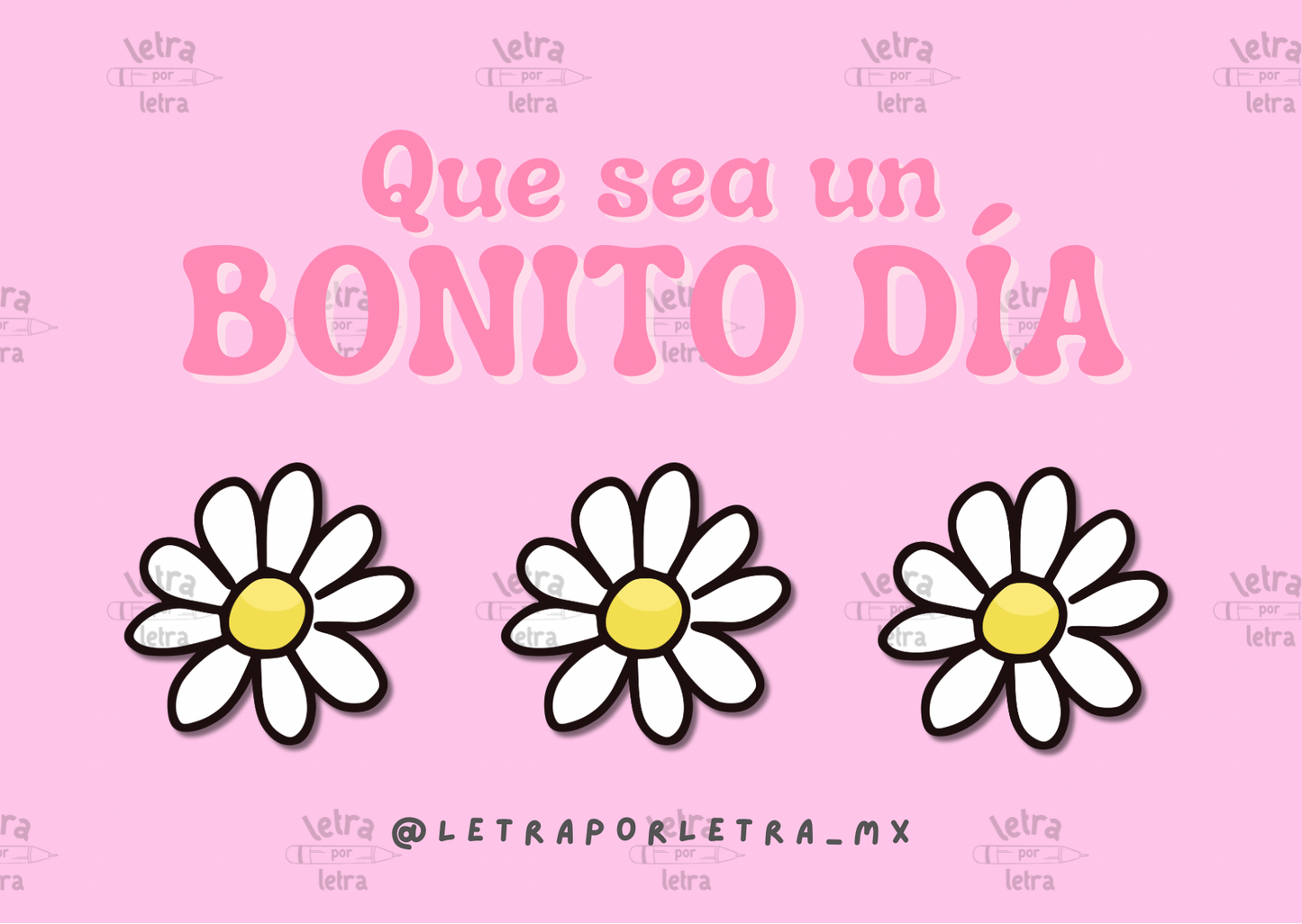 Tarjeta con mensaje