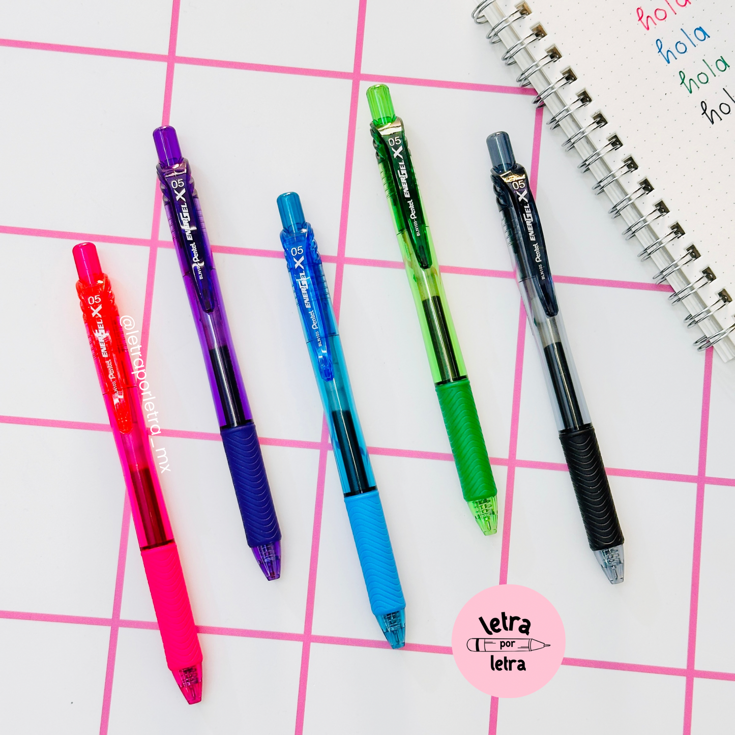 Pentel Energel colores