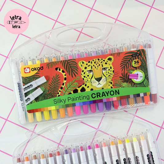 Crayones retráctiles