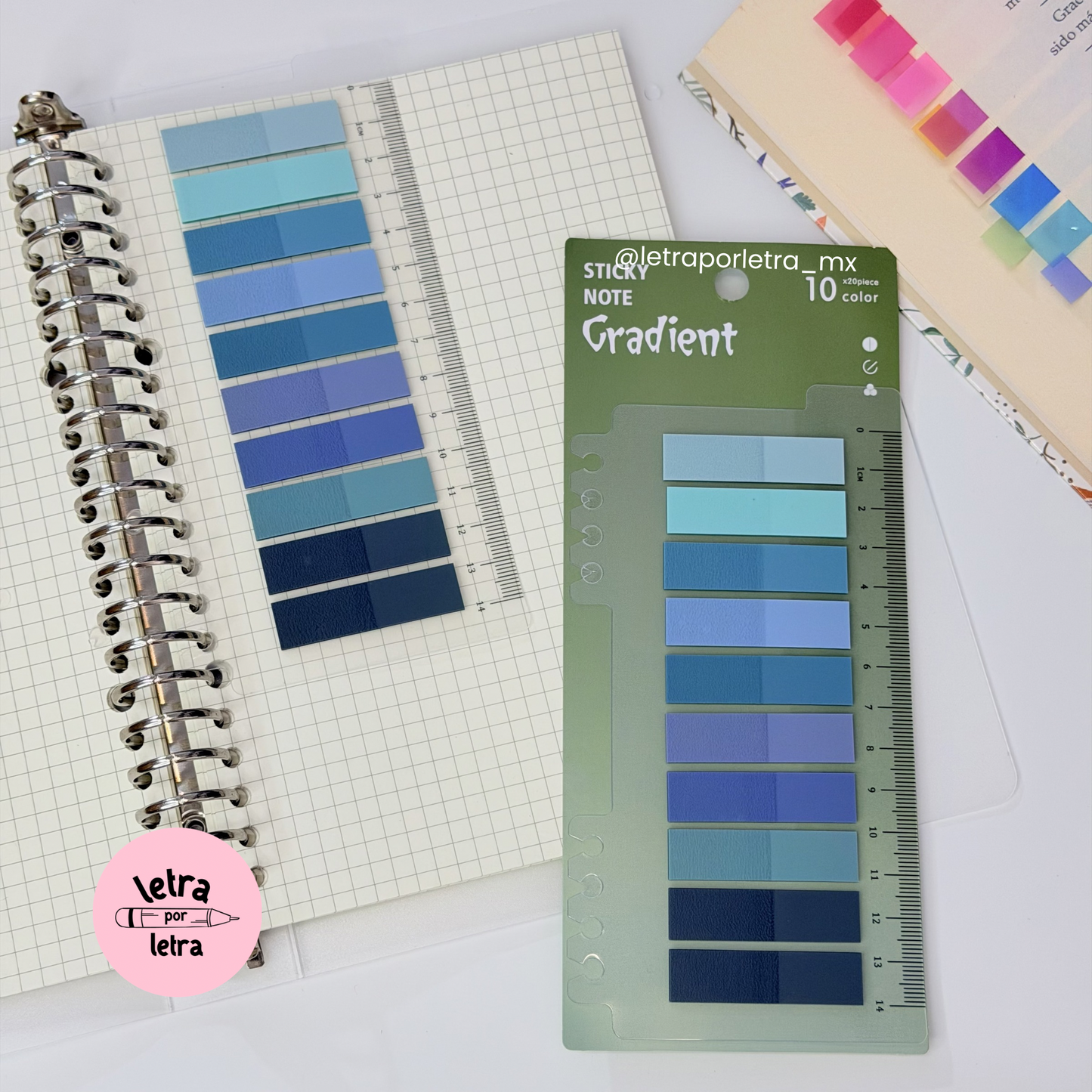 Marcadores de páginas Gradient