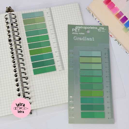 Marcadores de páginas Gradient