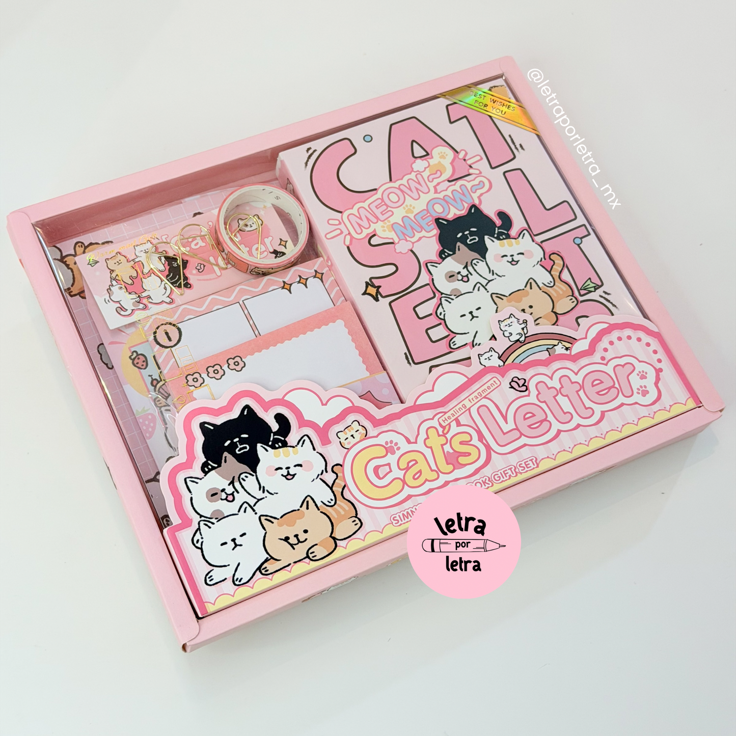 Kit journaling Cats letter