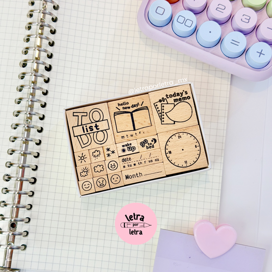 Kit de sellos To do list