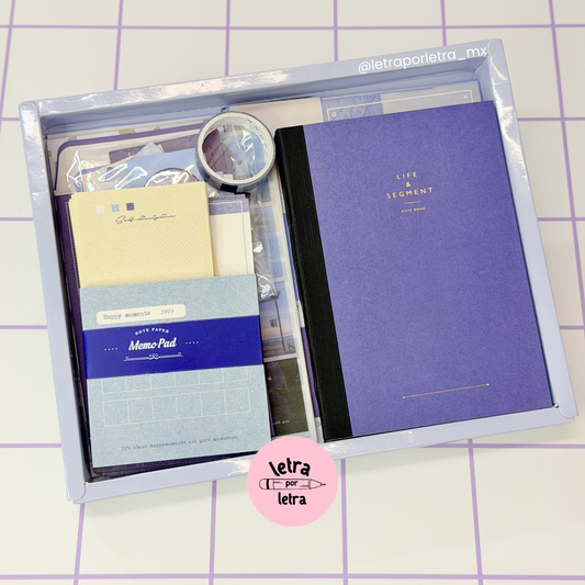 Kit journaling Blue