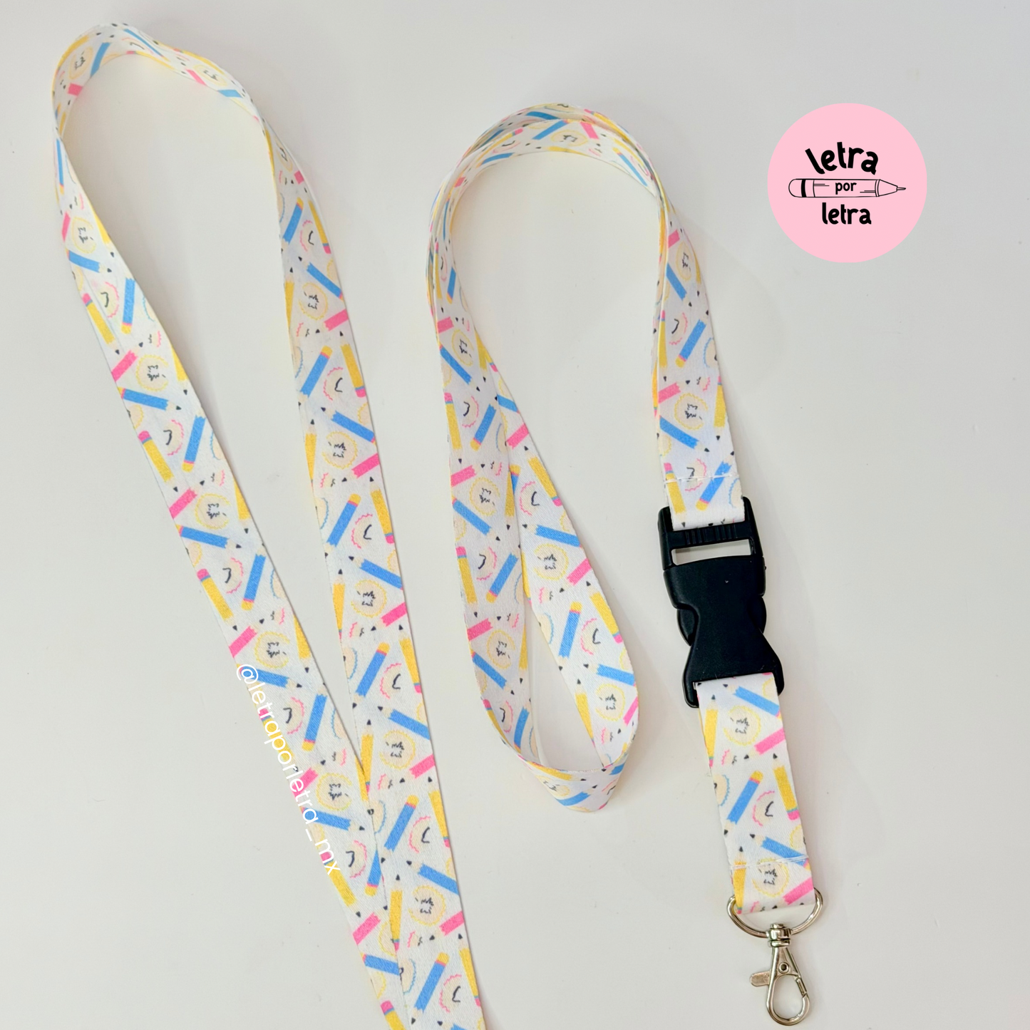 Lanyard broche Lápices