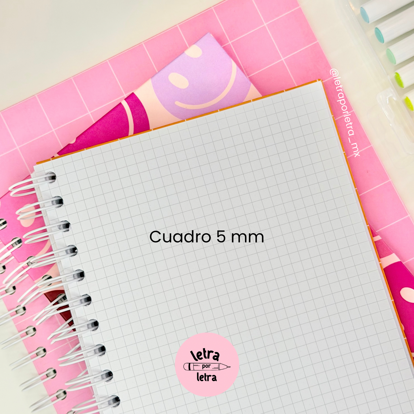 Libreta Happy faces francesa