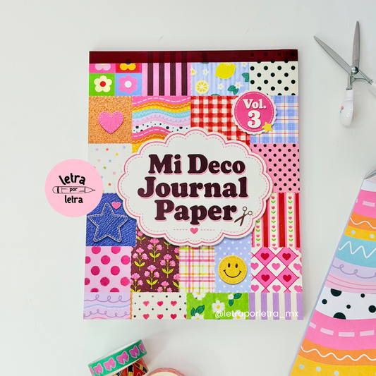 Block de papel decorado
