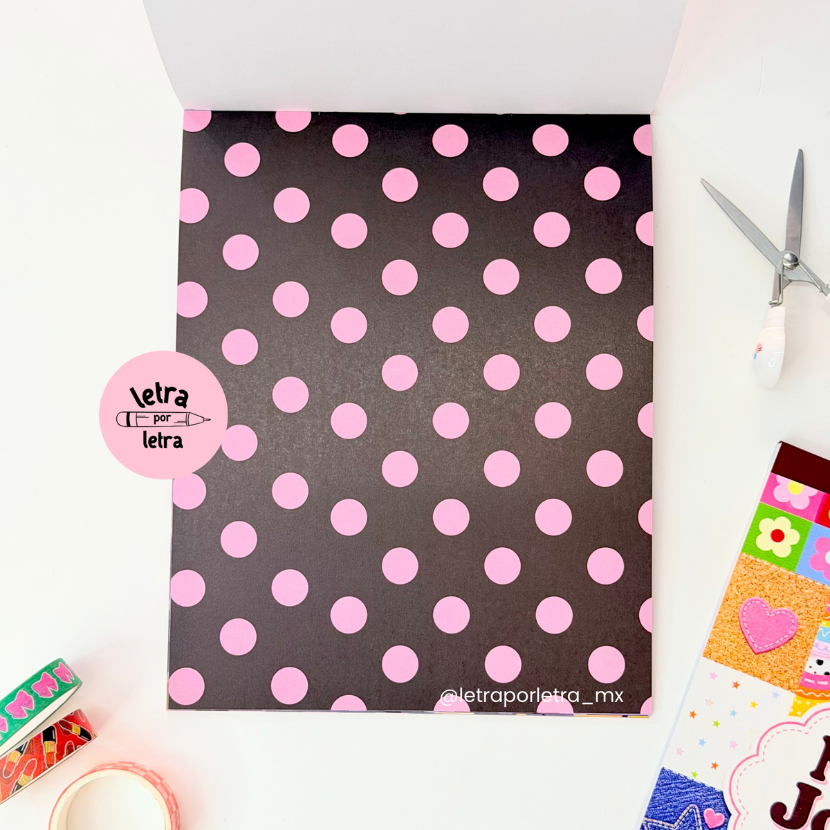 Block de papel decorado