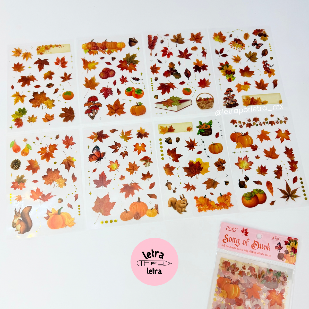 Stickers flores y plantas
