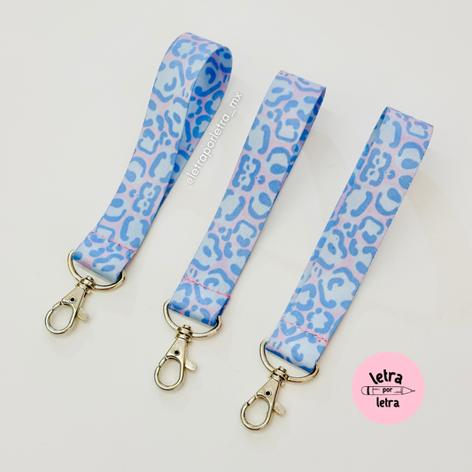 Llavero Animal print pastel