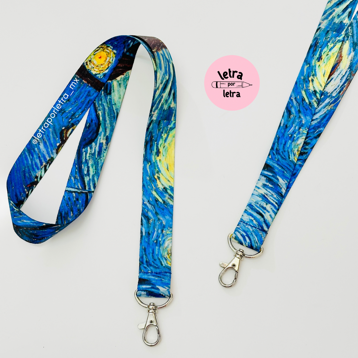 Lanyard sencillo Noche estrellada