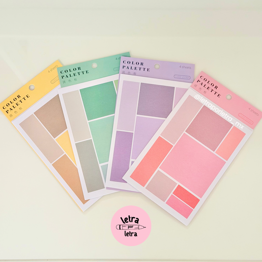 Stickers Color palette