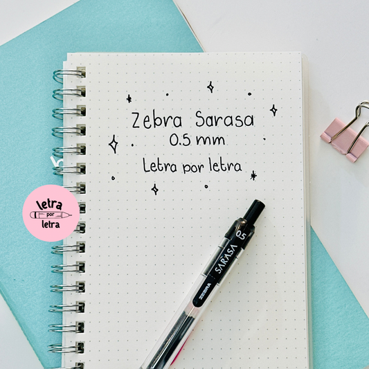 Pluma Sarasa Zebra 0.5 mm