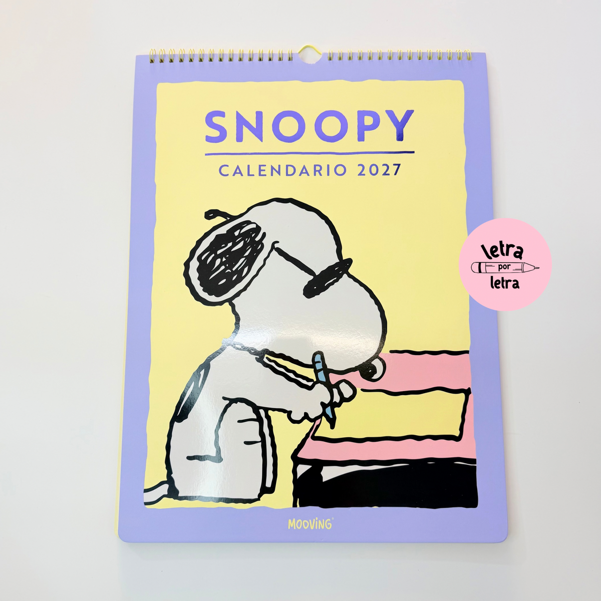 Calendario de pared Snoopy
