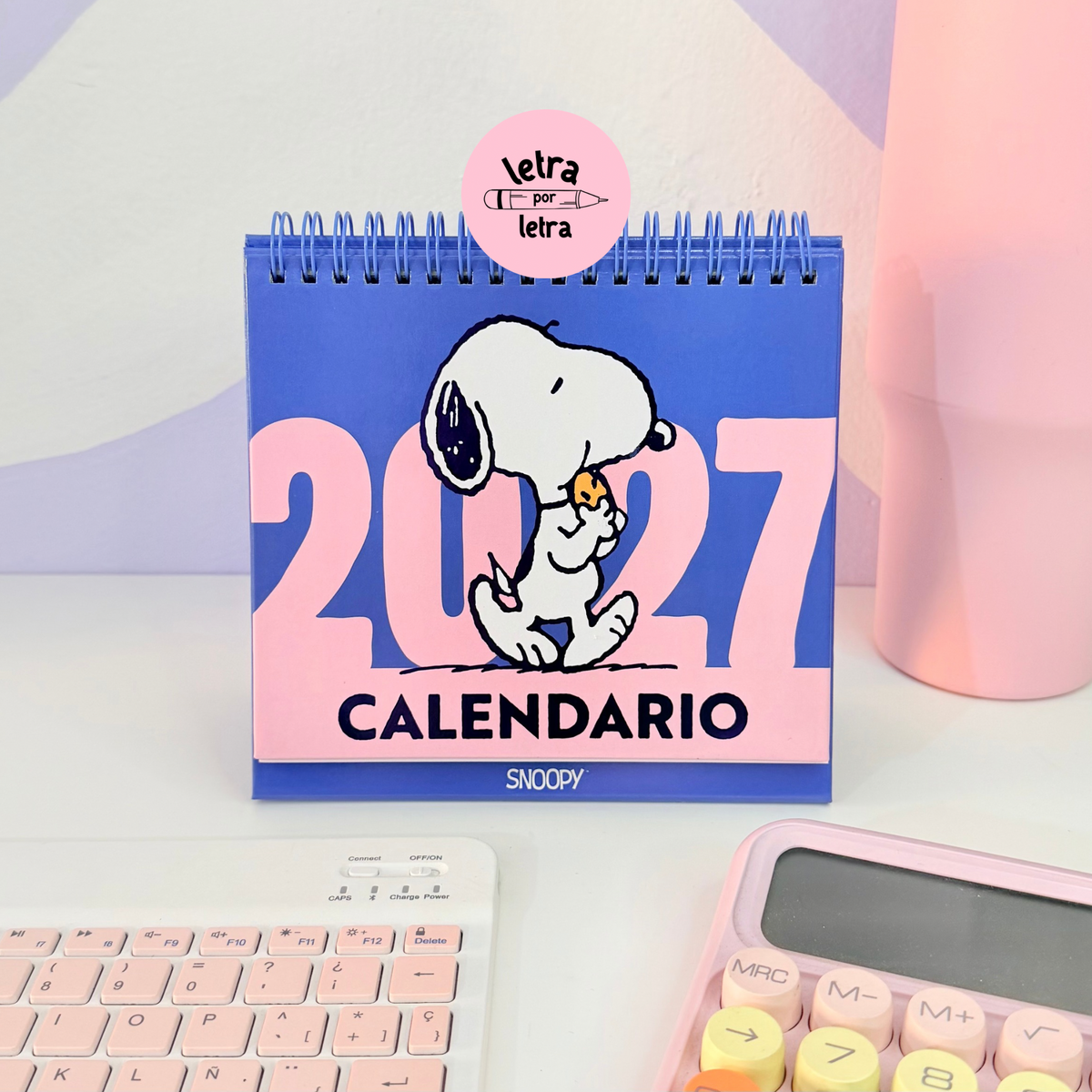Calendario de escritorio Snoopy