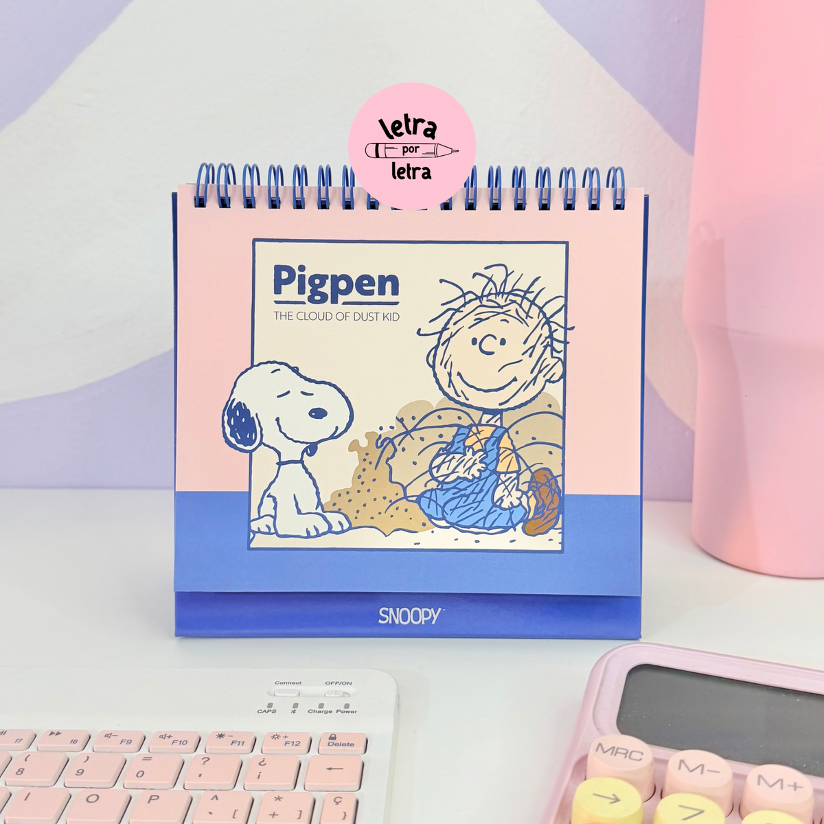 Calendario de escritorio Snoopy