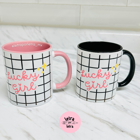 Taza Lucky Girl