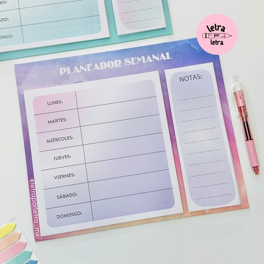 Planeador semanal