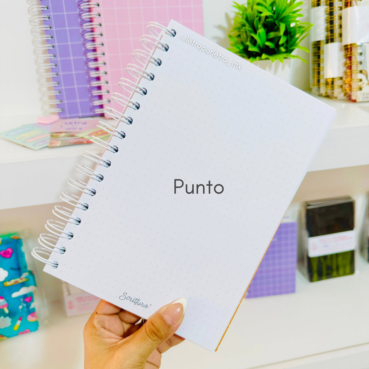 Libreta NOTES café carta – Letra por letra